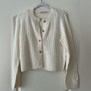 NWT Abercrombie Cardigan & Tank